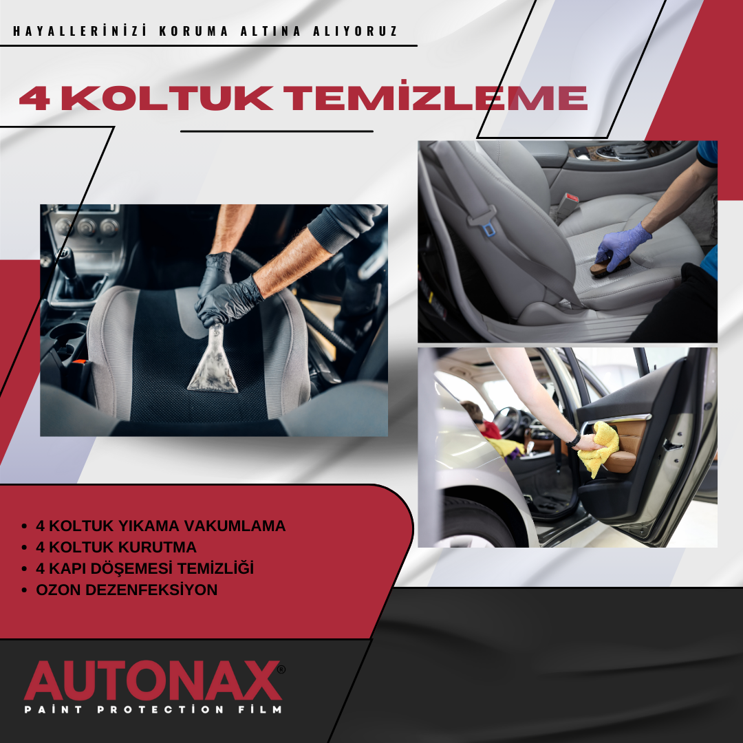 4 KOLTUK TEMİZLEME